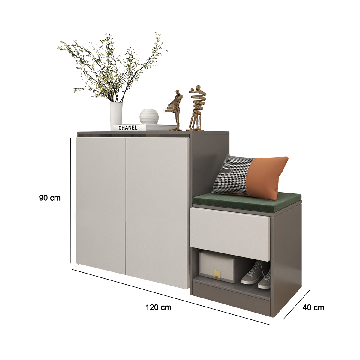 Shoe Rack-120x40x90cm