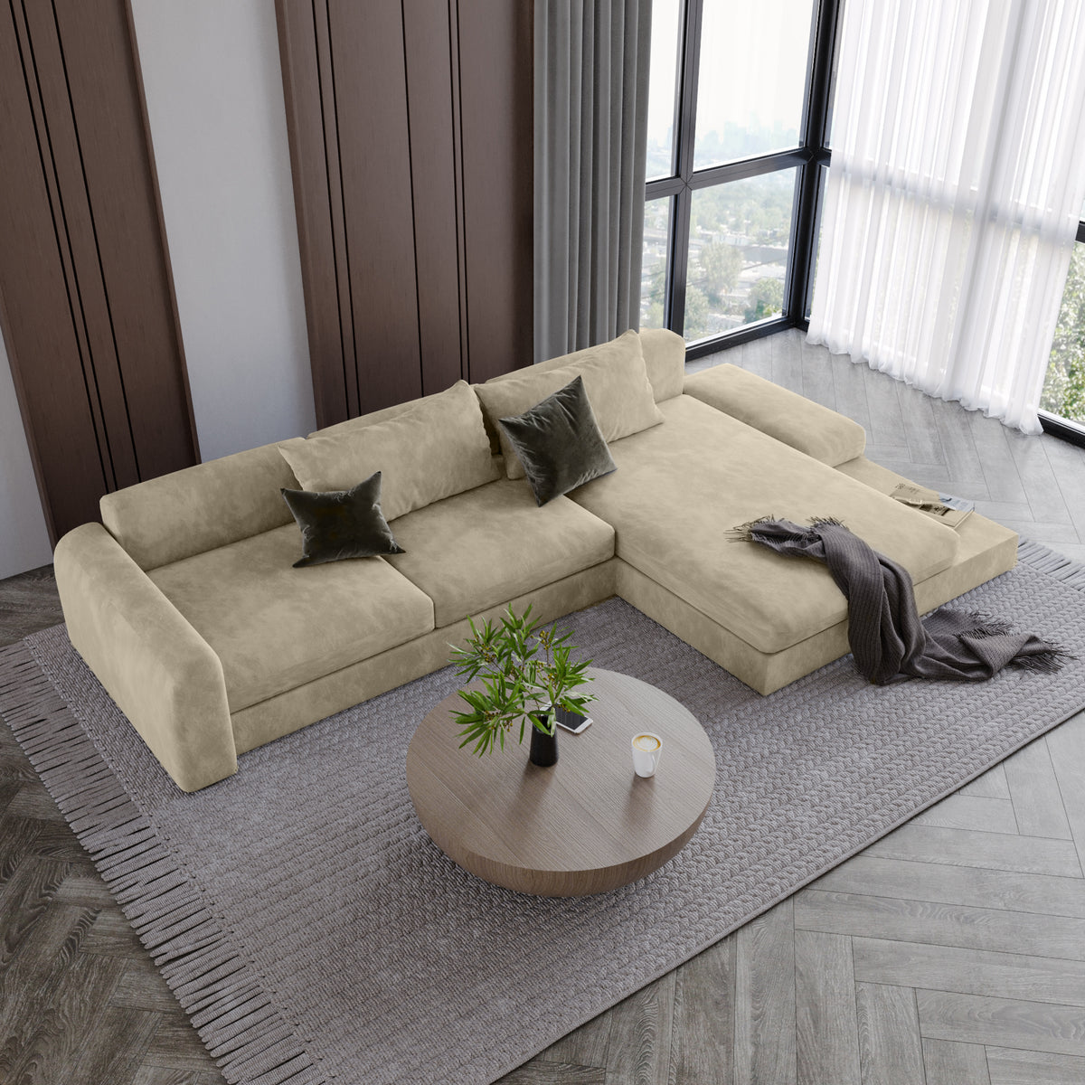 L-shape sofa-300*160cm