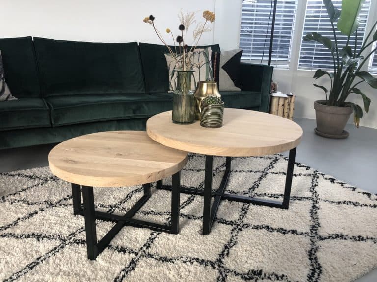 Coffee table twin set