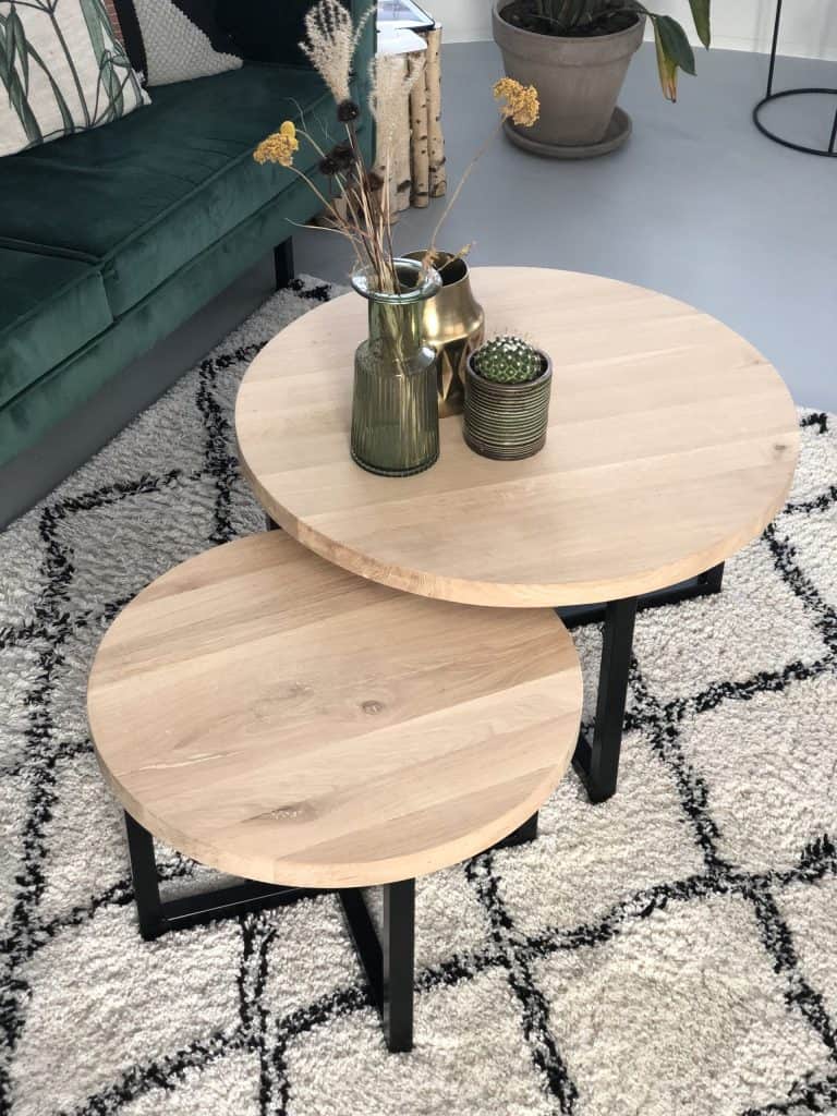Coffee table twin set