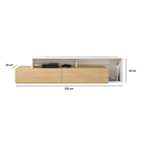 TV unit-200x45x40cm