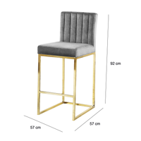 Bar chair-D:57cm/ W:57cm/ H: 92cm