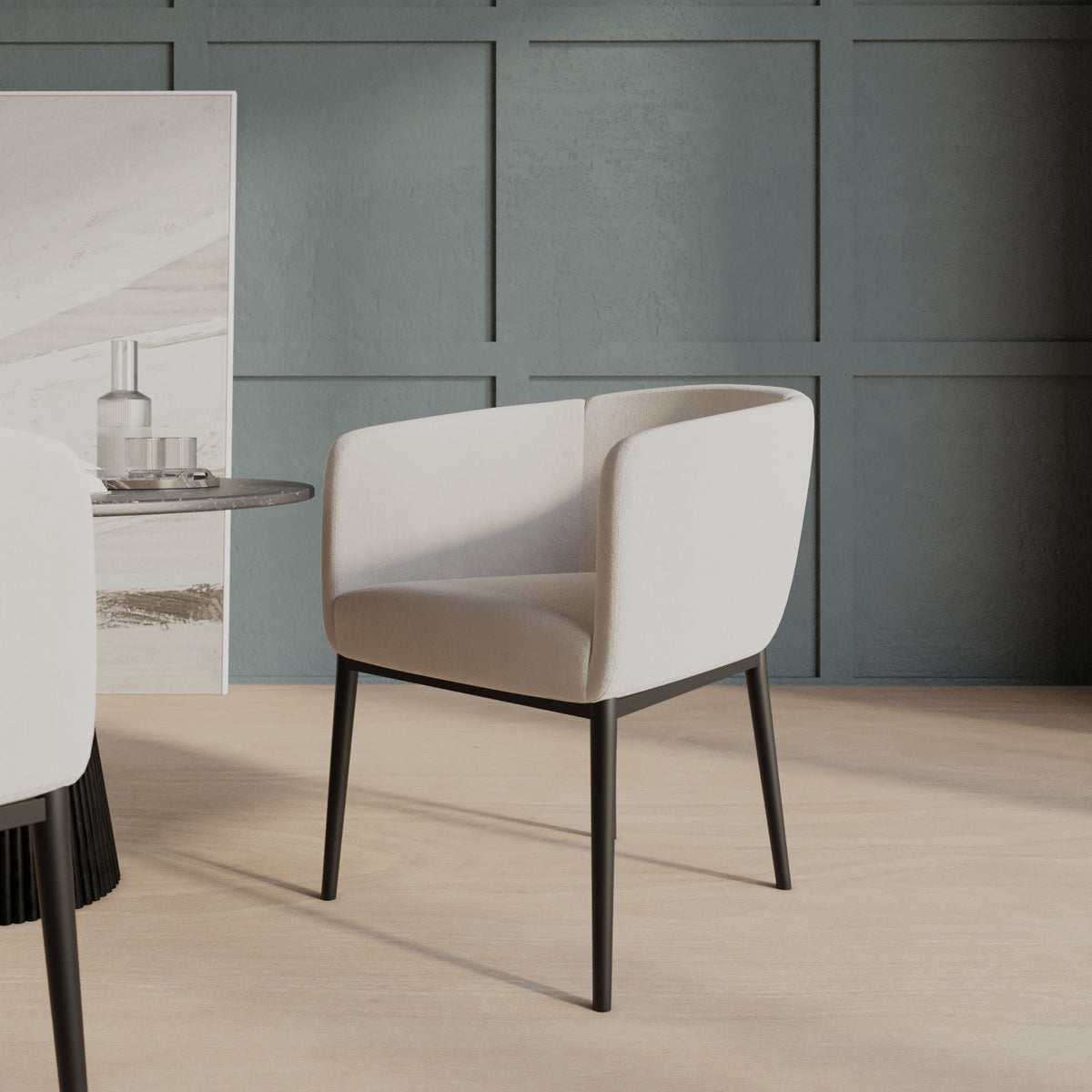 Dining chair-L:68cm/W:66cm/H:84cm