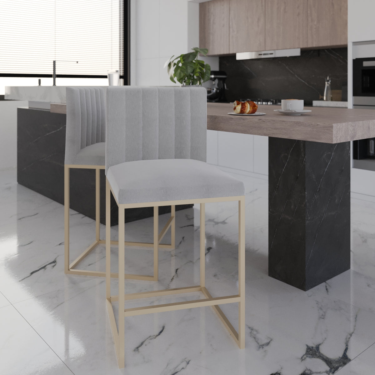 Bar chair-D:57cm/ W:57cm/ H: 92cm