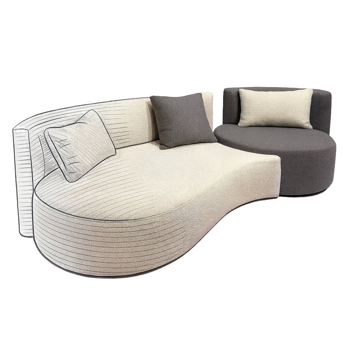 DIVANO Curved Sofa
