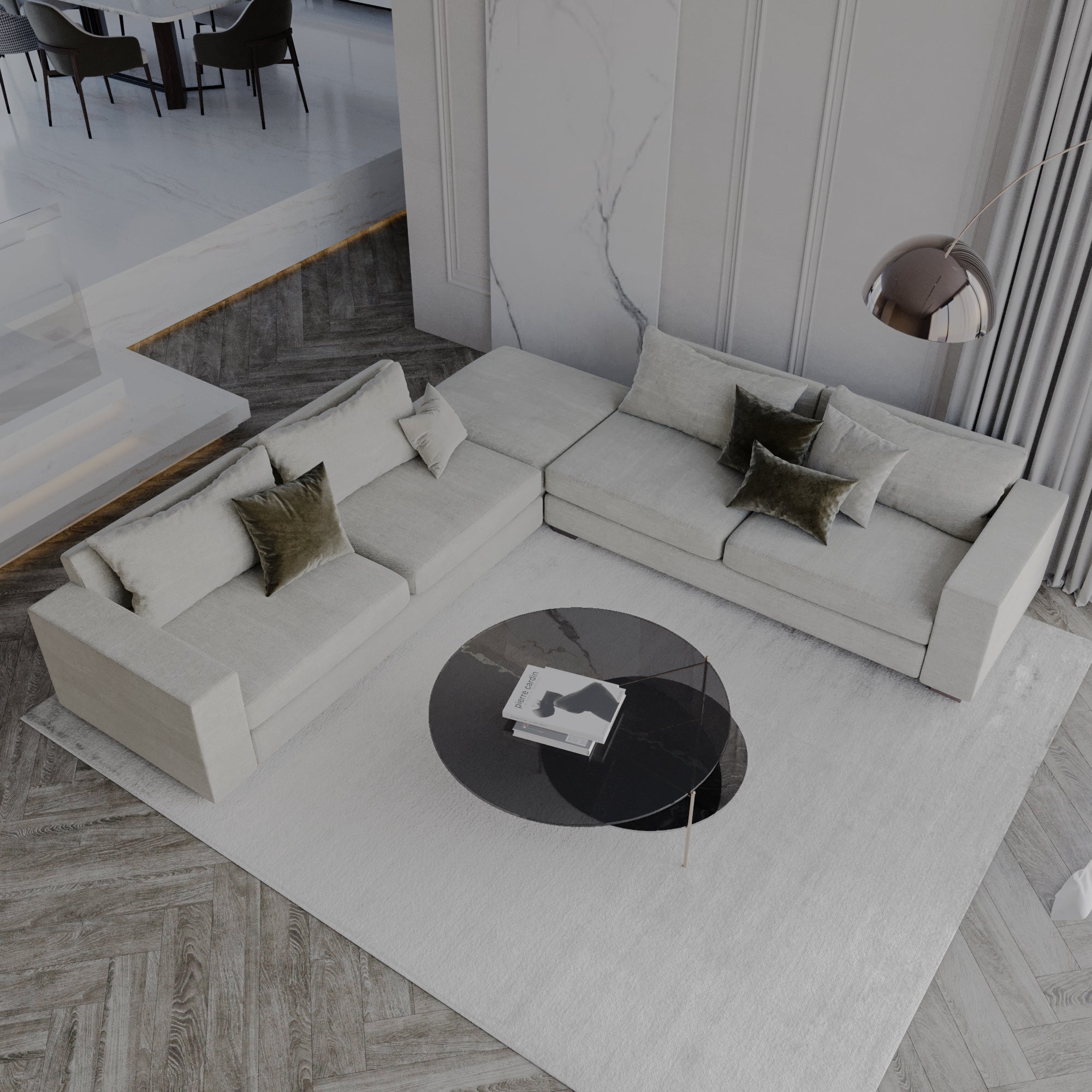 RIVA L-SHAPED SOFA