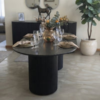 Marble Dining Table – Full Package (4 Pieces)