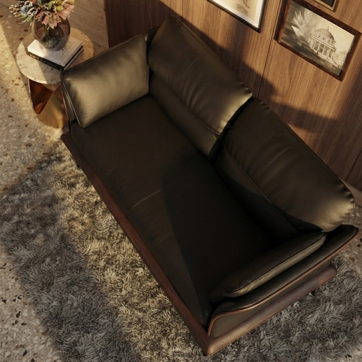 Elite Leather Sofa
