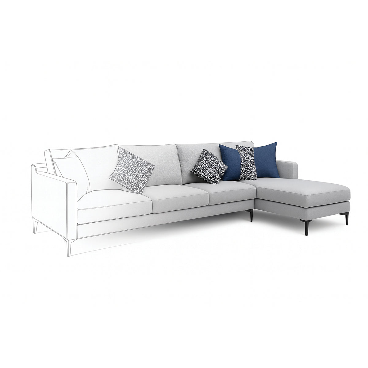 ELARA L-SHAPED SOFA