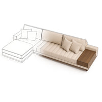 MILAN L-SHAPED SOFA