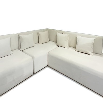 Blanc L-Shaped Sofa
