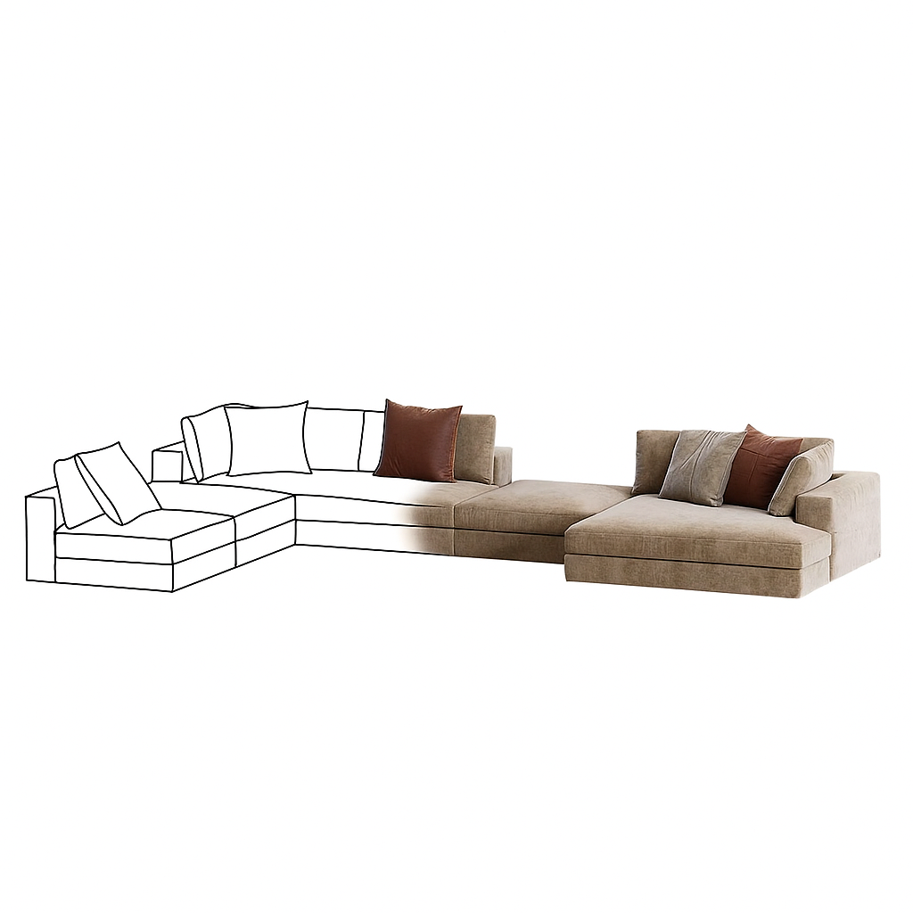 HAVEN L-SHAPED SOFA
