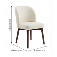 Dining chair - D: 64 cm/ W: 60 cm/ H: 86 cm