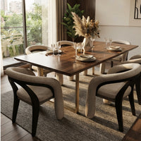 Dining chair - L: 58 cm / W: 56 cm / H: 82 cm