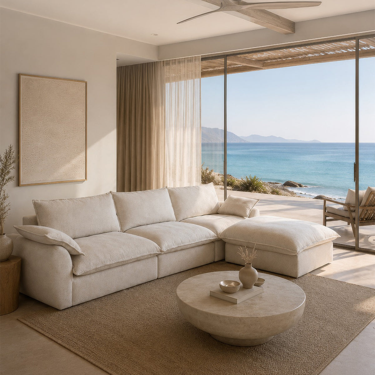 Cloud L-Shaped Sofa